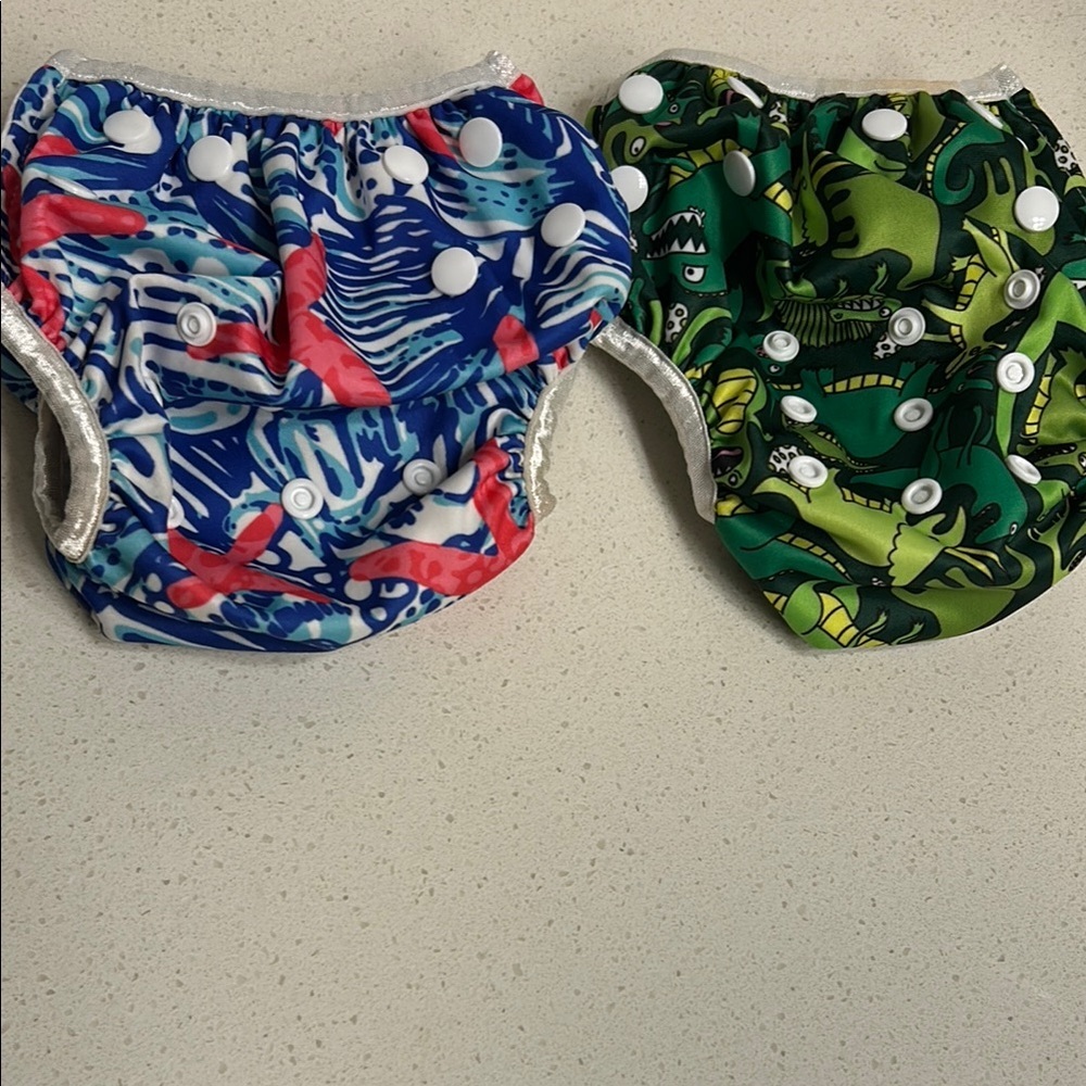 Cloth Diaper Covers Set of 2